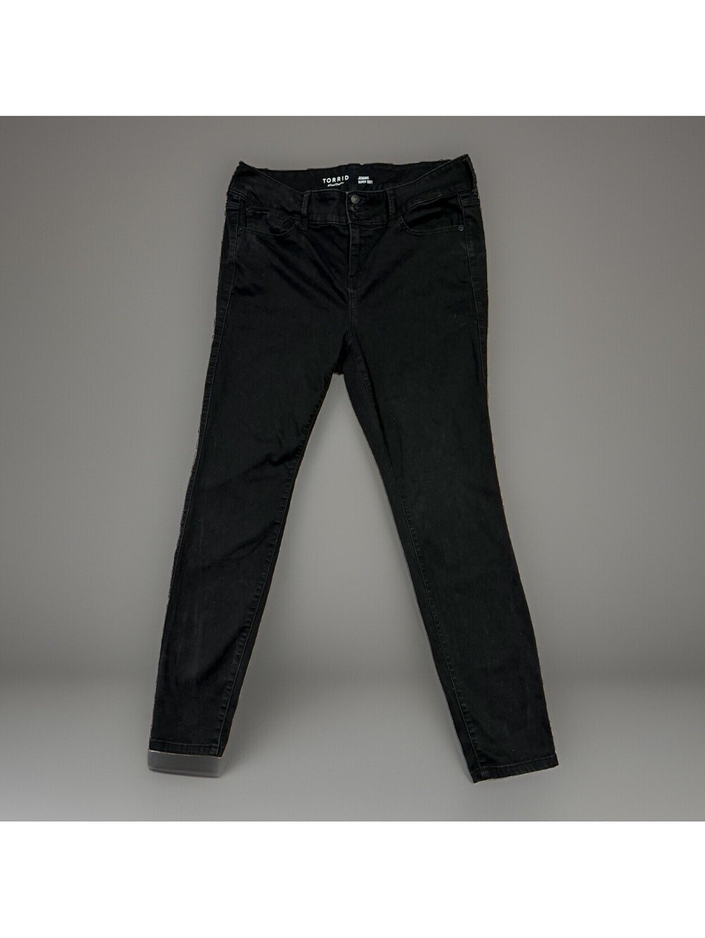 Torrid Super Soft Jegging Black High Rise Skinny Jeans Womens 18T Tall